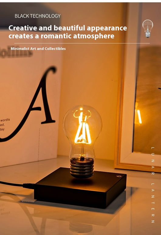 Lámpara Decorativa de Escritorio con Bombilla Suspendida - Image 11
