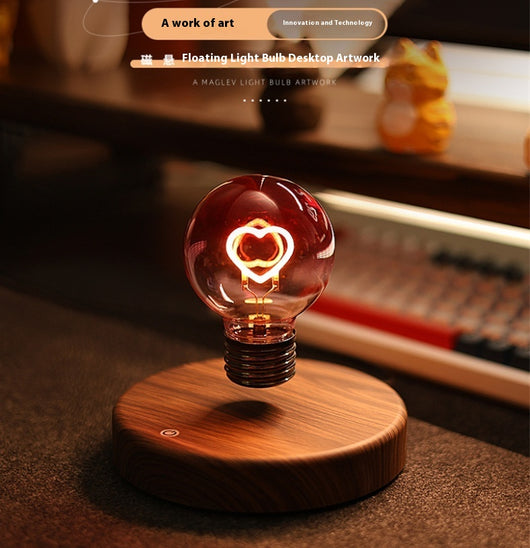 Lámpara Flotante Magnética con Bombilla LED - Decoración de Escritorio - Image 6