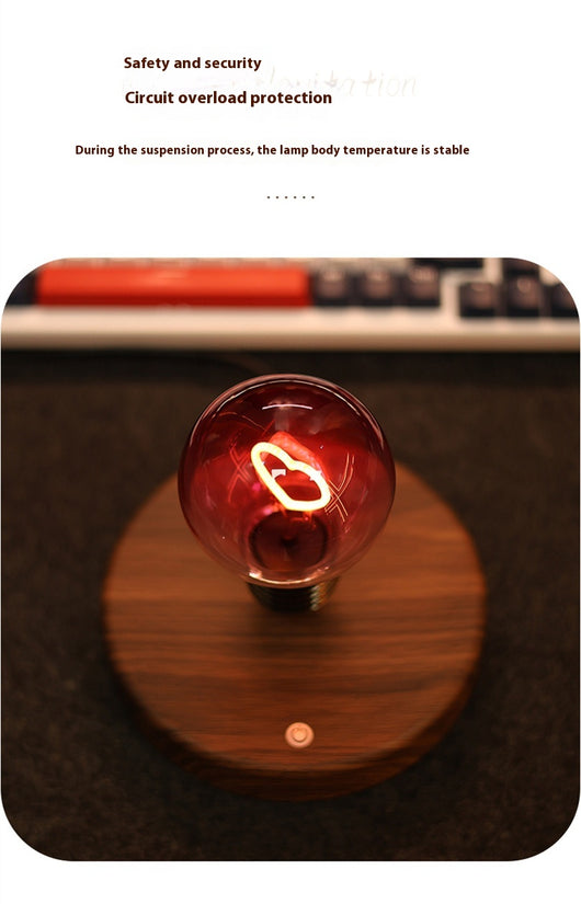 Lámpara Flotante Magnética con Bombilla LED - Decoración de Escritorio - Image 8