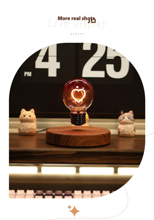 Lámpara Flotante Magnética con Bombilla LED - Decoración de Escritorio - Image 10