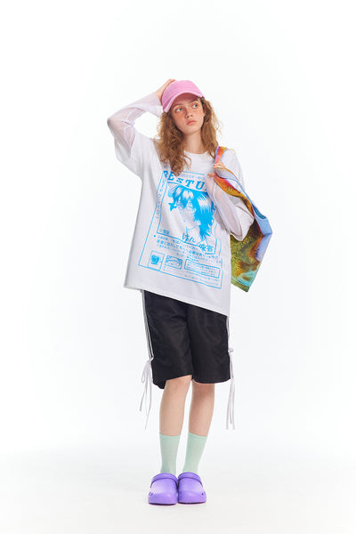 Playera Estampada con Diseños Animados para Hombre y Mujer - Image 34