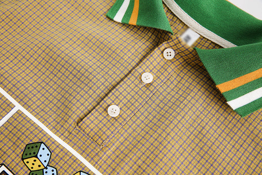Playera Casual para Hombre con Cuello Solapa y Contraste de Colores - Image 26