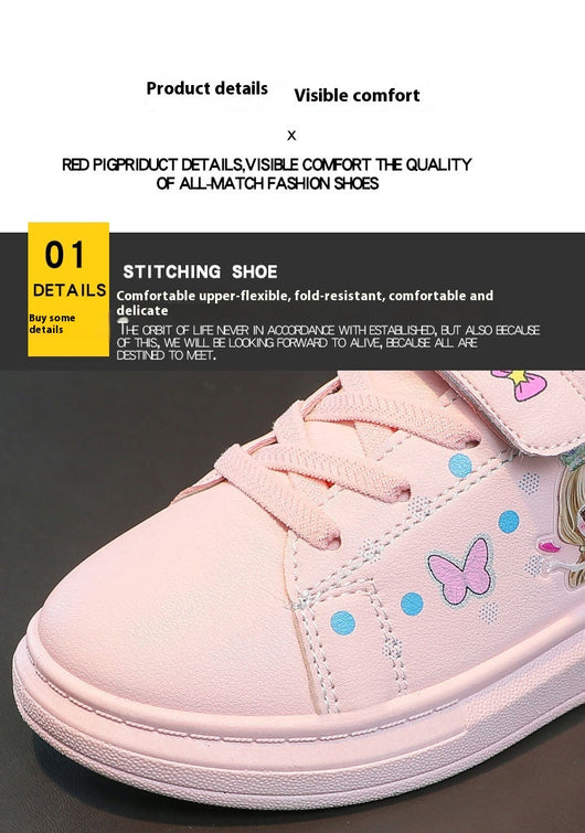 Tenis Deportivos Blancos Transpirables para Niños - Image 24