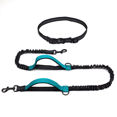 Correa Extensible Reflectante Doble para Perros con Telescopio de Seguridad - Image 26