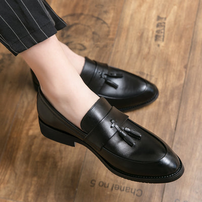 Mocasines Casuales para Hombre con Borla - Zapatos de Cuero Elegantes para Bodas - Image 10