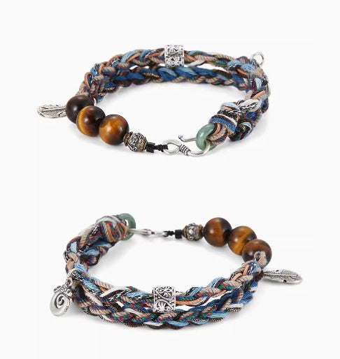Pulsera Tejida en Plata 925 para Hombre y Mujer - Image 10