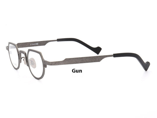 Marcos de Gafas Ultraligeros de Titanio Puro Estilo Retro - Image 13