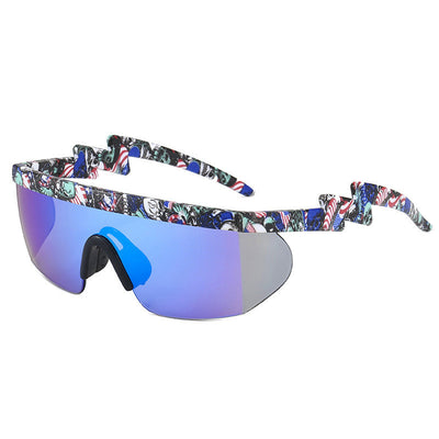 Gafas de Sol Deportivas Unisex con Diseño Irregular - Protección UV para Ciclismo y Actividades Outdoor - Image 11