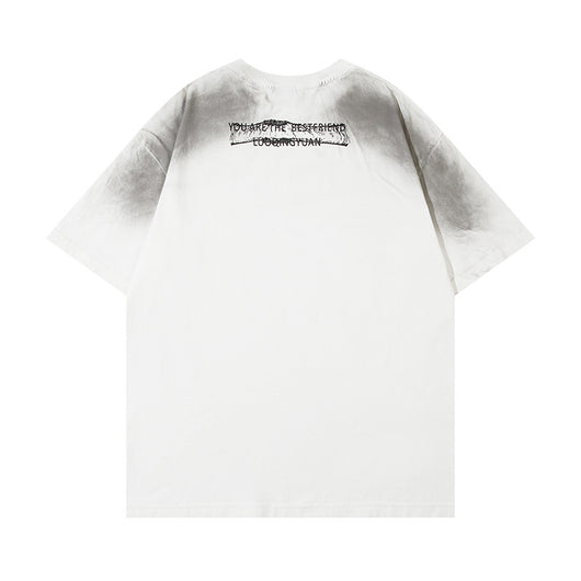 Playera Holgada de Algodón para Hombre - Comodidad Diaria - Image 32
