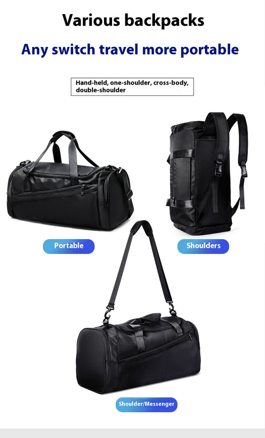 Bolsa Deportiva de Viaje con Compartimento Seco-Húmedo para Hombre - Image 17