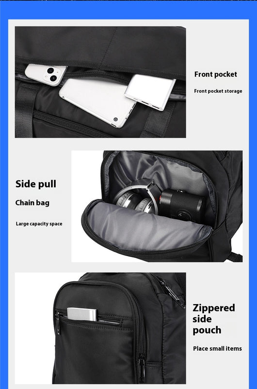 Bolsa Deportiva de Viaje con Compartimento Seco-Húmedo para Hombre - Image 18