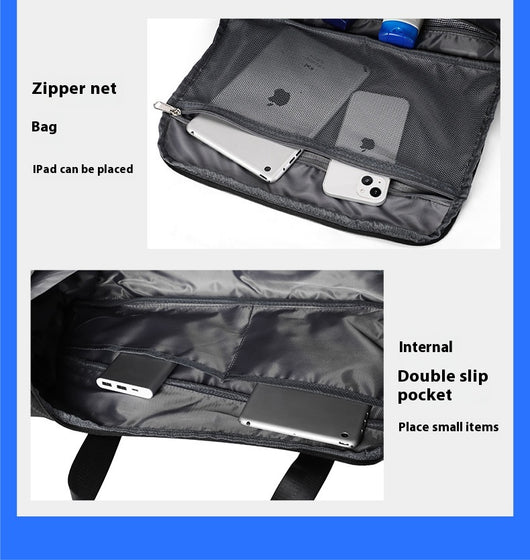 Bolsa Deportiva de Viaje con Compartimento Seco-Húmedo para Hombre - Image 23