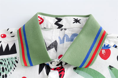 Playera Estampado Abstracto Unisex para Verano - Image 21