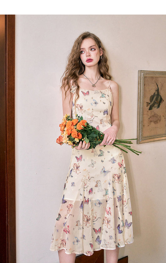 Vestido Deslizante Estampado para Mujer - Image 18