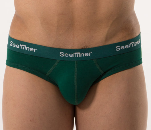 Briefs Deportivos de Algodón Elástico y Cintura Baja para Hombre - Image 36