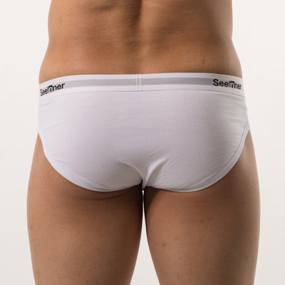 Briefs Deportivos de Algodón Elástico y Cintura Baja para Hombre - Image 47