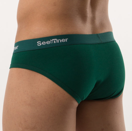 Briefs Deportivos de Algodón Elástico y Cintura Baja para Hombre - Image 54