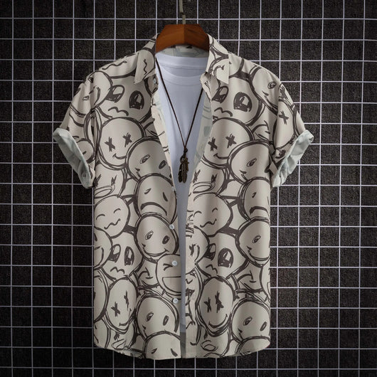 Camisa Hawaiana Hombre Impresión 3D Digital - Estilo Cardigan Moderno - Image 38