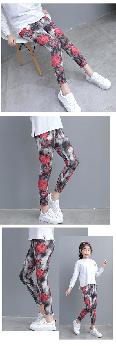Leggings Capri Modal Elásticos para Niña - Uso Diario y Deportivo - Image 35