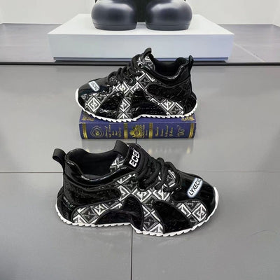 Zapatos Deportivos para Hombre con Suela Gruesa y Bordado Ligero - Image 20