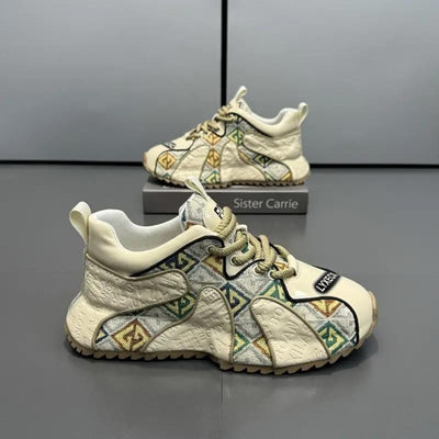Zapatos Deportivos para Hombre con Suela Gruesa y Bordado Ligero - Image 29