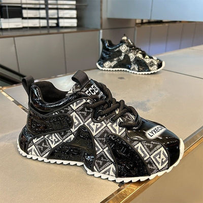 Zapatos Deportivos para Hombre con Suela Gruesa y Bordado Ligero - Image 30