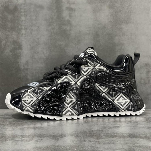 Zapatos Deportivos para Hombre con Suela Gruesa y Bordado Ligero - Image 33