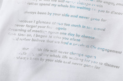Camiseta de Algodón con Estampado de Letras para Hombre - Image 24