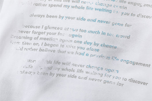 Camiseta de Algodón con Estampado de Letras para Hombre - Image 24