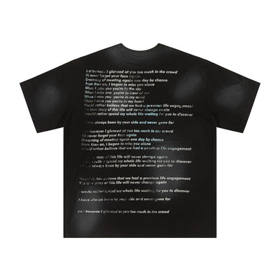 Camiseta de Algodón con Estampado de Letras para Hombre - Image 34