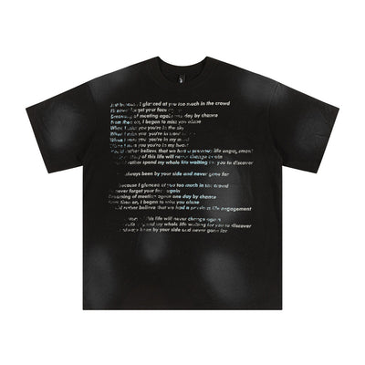 Camiseta de Algodón con Estampado de Letras para Hombre - Image 35
