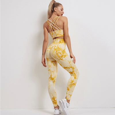 Conjunto Deportivo Tie-Dye para Yoga y Fitness Mujer - Image 19