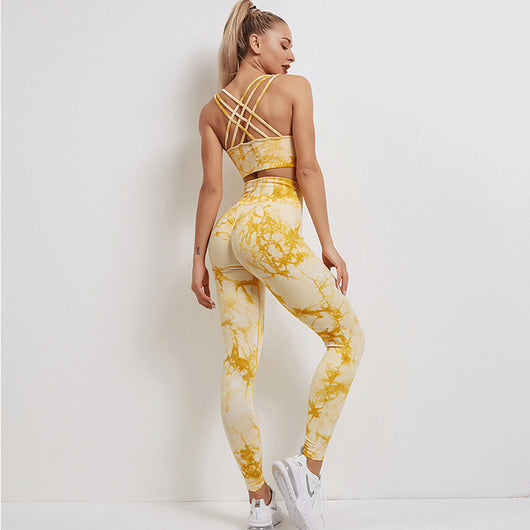Conjunto Deportivo Tie-Dye para Yoga y Fitness Mujer - Image 19