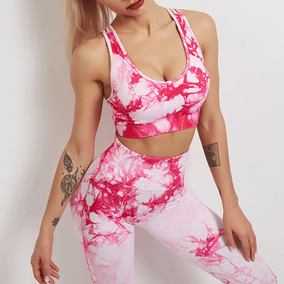 Conjunto Deportivo Tie-Dye para Yoga y Fitness Mujer - Image 28