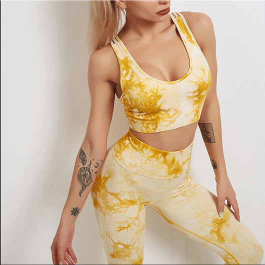 Conjunto Deportivo Tie-Dye para Yoga y Fitness Mujer - Image 29