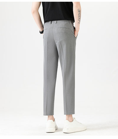 Pantalones Casuales Elásticos Slim Fit Lujo Ligero para Hombre - Image 43