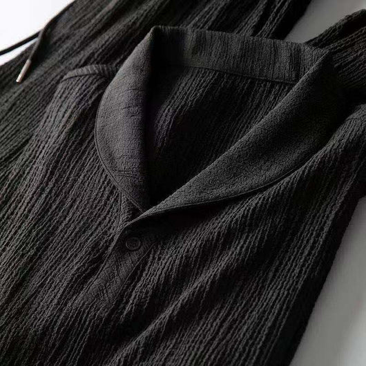Conjunto de Verano Hombre: Playera Suelta y Pantalón con Cordón - Image 14