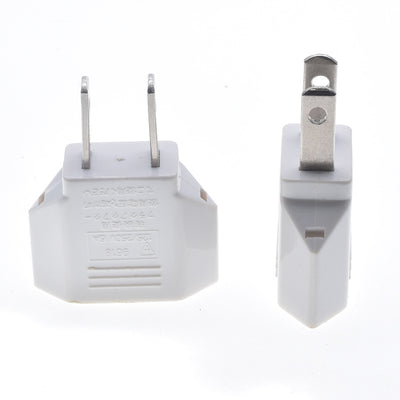Adaptador de Enchufe Europeo a Americano - Cobre Puro, Blanco y Negro - Image 10