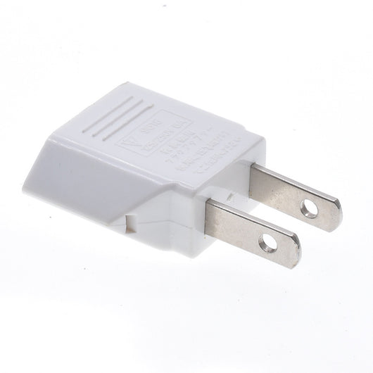 Adaptador de Enchufe Europeo a Americano - Cobre Puro, Blanco y Negro - Image 15