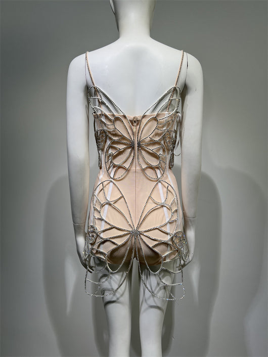 Jumpsuit de Fiesta para Mujer con Moño y Cristales Brillantes - Image 23
