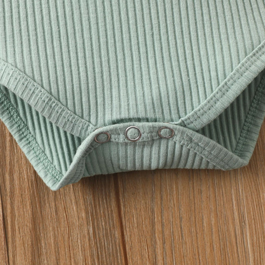 Enterizo de Algodón para Bebé con Tirantes Ajustables - Talla Pequeña - Image 9