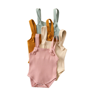 Enterizo de Algodón para Bebé con Tirantes Ajustables - Talla Pequeña - Image 22