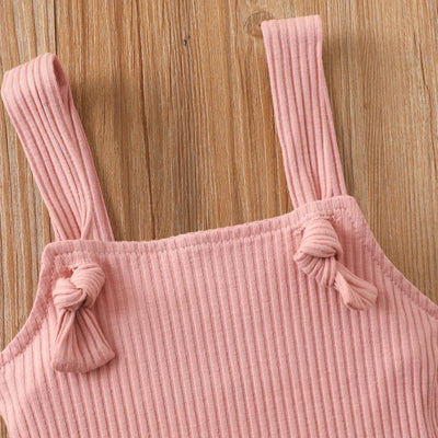 Enterizo de Algodón para Bebé con Tirantes Ajustables - Talla Pequeña - Image 23