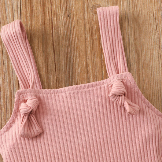 Enterizo de Algodón para Bebé con Tirantes Ajustables - Talla Pequeña - Image 23