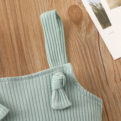 Enterizo de Algodón para Bebé con Tirantes Ajustables - Talla Pequeña - Image 32