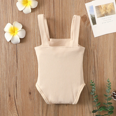 Enterizo de Algodón para Bebé con Tirantes Ajustables - Talla Pequeña - Image 33