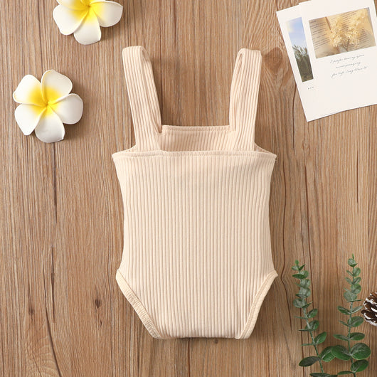 Enterizo de Algodón para Bebé con Tirantes Ajustables - Talla Pequeña - Image 33