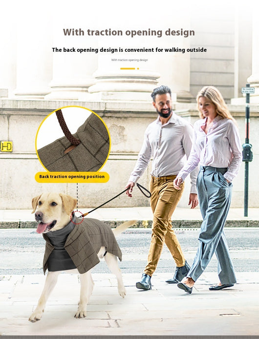 Abrigo Clásico Británico para Perros - Chaleco Térmico Impermeable - Image 11