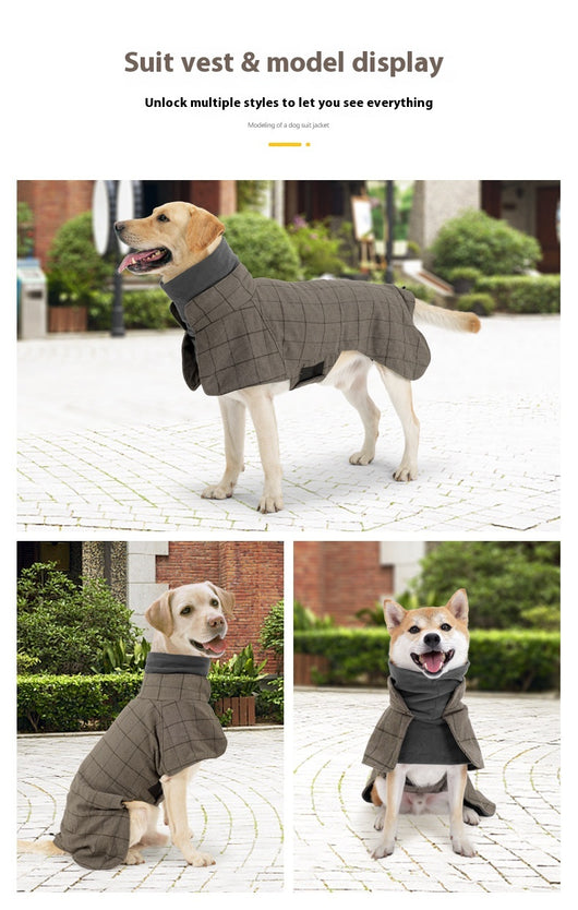 Abrigo Clásico Británico para Perros - Chaleco Térmico Impermeable - Image 14