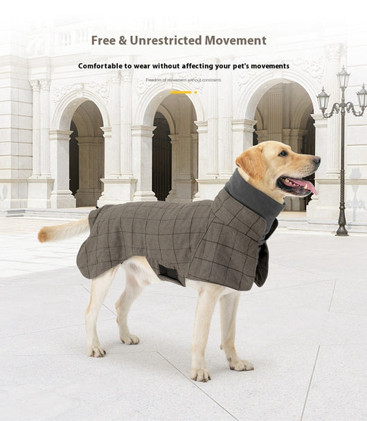 Abrigo Clásico Británico para Perros - Chaleco Térmico Impermeable - Image 17